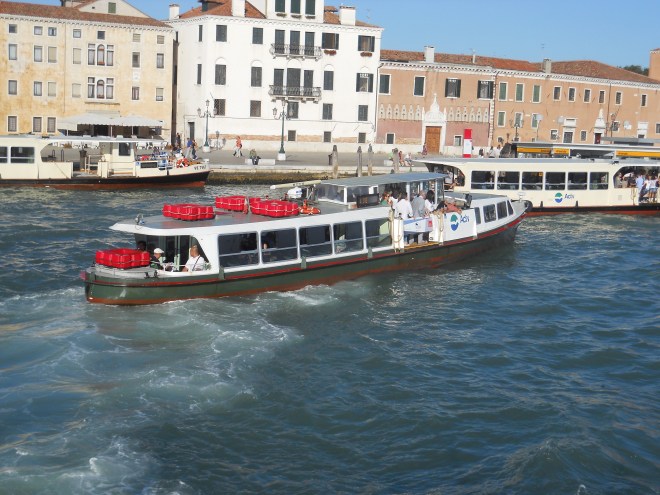Vaporetto on the Grand Canal